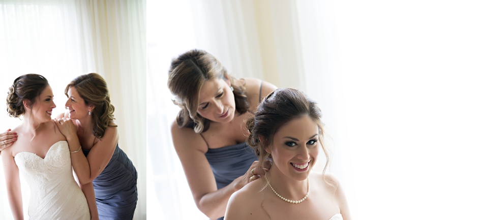 bride with mom detroit wedding photographers